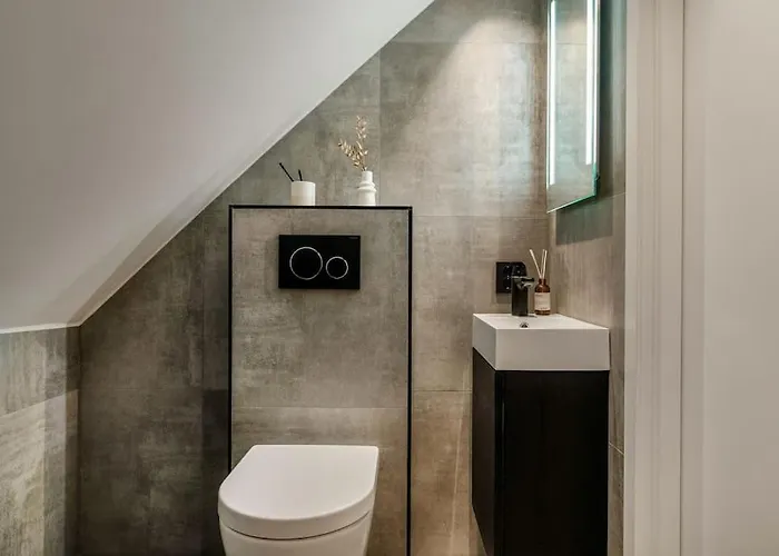 Modern New Townhouse City Centre 公寓 卑爾根